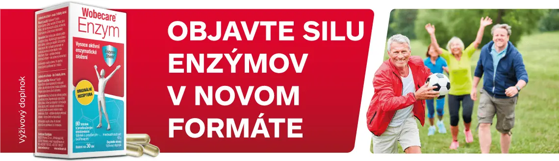 Objavte silu enzýmov v novom formáte, objavte Wobecare Enzym