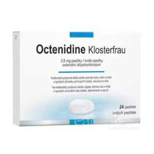 Octenidine Klosterfrau pastilky 2,6 mg 24ks