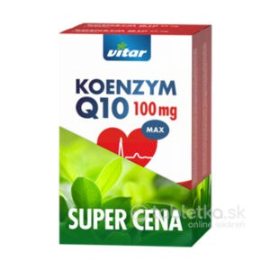 VITAR KOENZYM Q10 MAX 100 mg 2x60 kapsúl