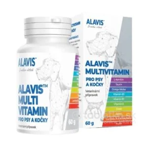 Alavis Multivitamín pre psy a mačky 60g