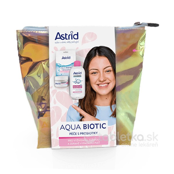 E-shop Astrid Aqua Biotic sada pre suchú a citlivú pleť