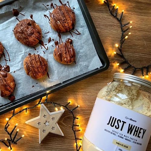 Každý deň budú vraj Vianoce - stačí upiecť cookies s Whey proteínom