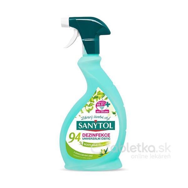 E-shop Sanytol dezinfekcia 94% rastlinného pôvodu sprej 500ml