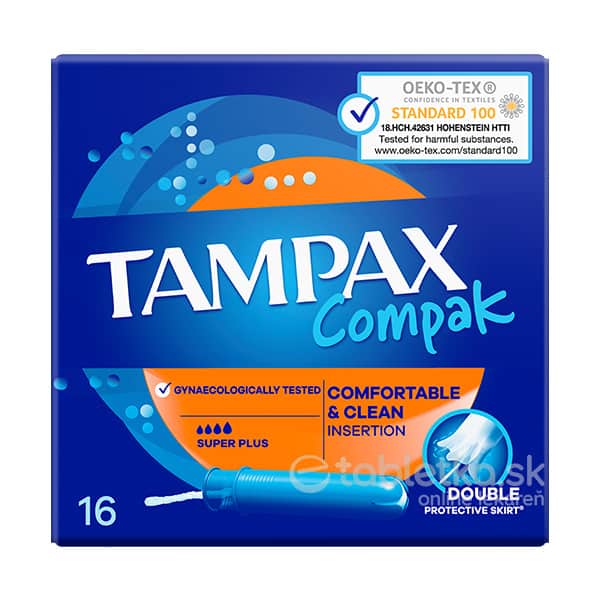 TAMPAX Compak Super Plus 16 kusov