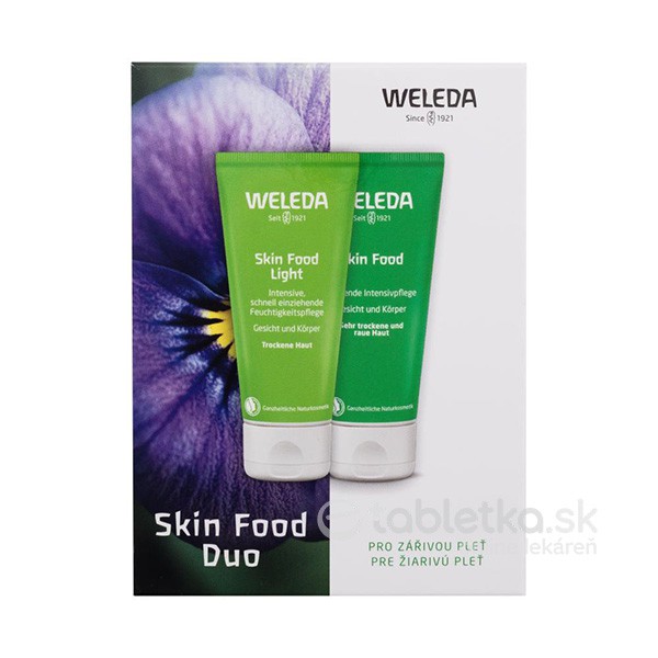 WELEDA Skin Food Duo Light krém + hydratačný krém 30+30ml