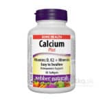 Webber Naturals Calcium Plus (vitamíny D3, K2 + minerály) 90cps