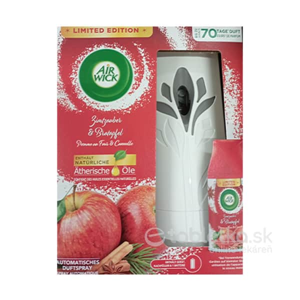 E-shop AIR WICK Difúzer s náhradnou náplňou jablko, škorica 250ml