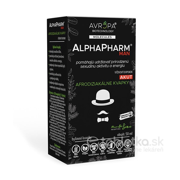 AVROPA AlphaPharm bylinné kvapky 50ml