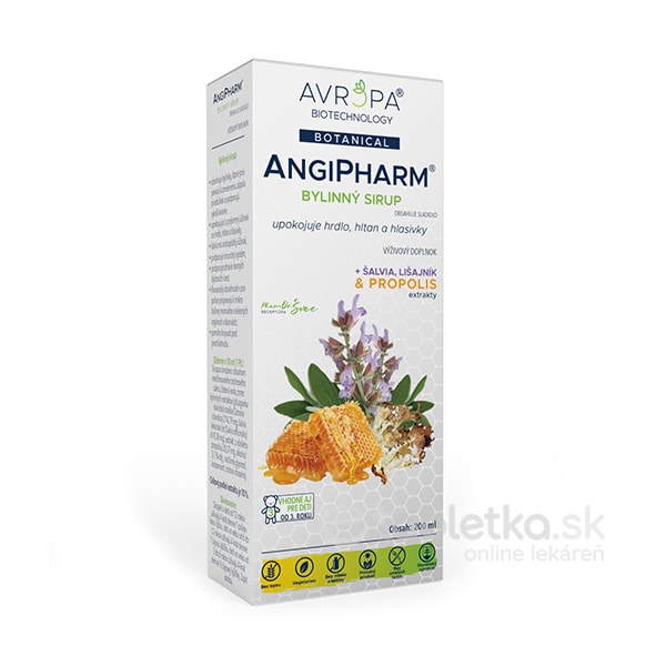 E-shop AVROPA AngiPharm bylinný sirup 200ml