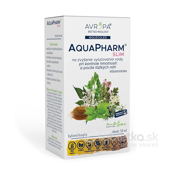 AVROPA AquaPharm SLIM bylinné kvapky 50ml