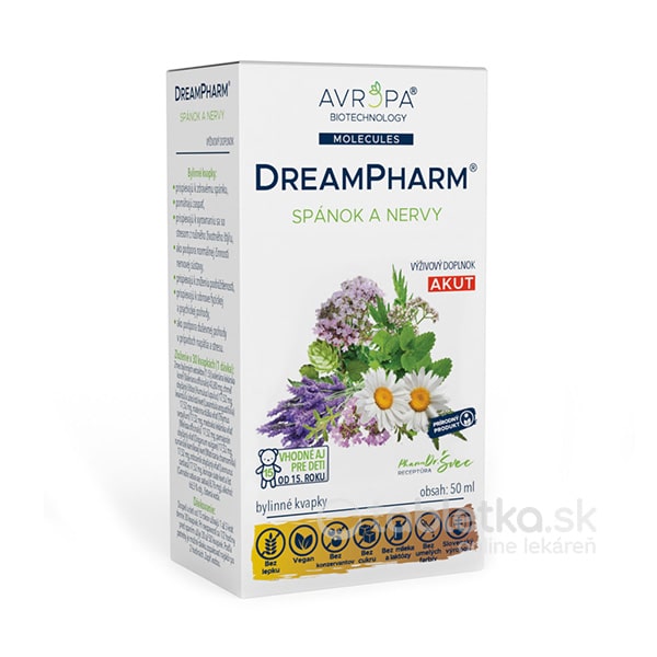 AVROPA DreamPharm bylinné kvapky 50ml