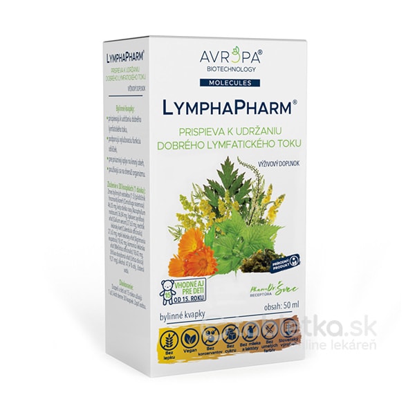 E-shop AVROPA LymphaPharm bylinné kvapky 50ml