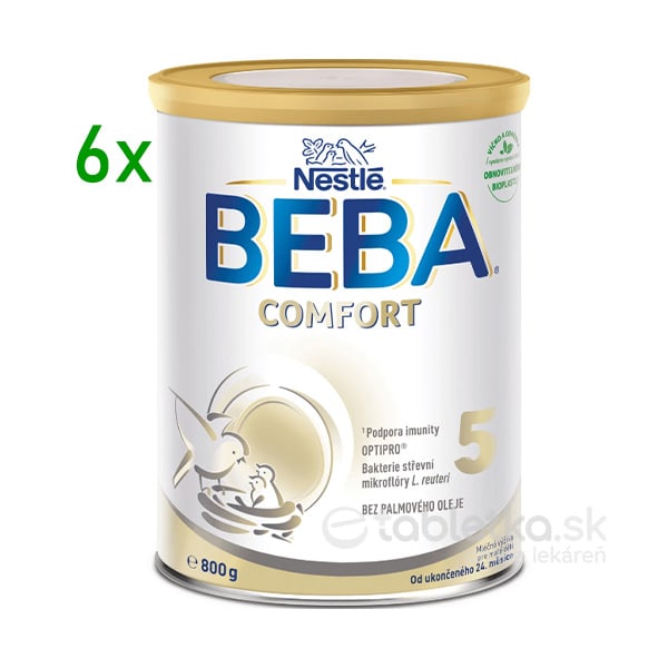 BEBA COMFORT 5 mliečna výživa 6x800g