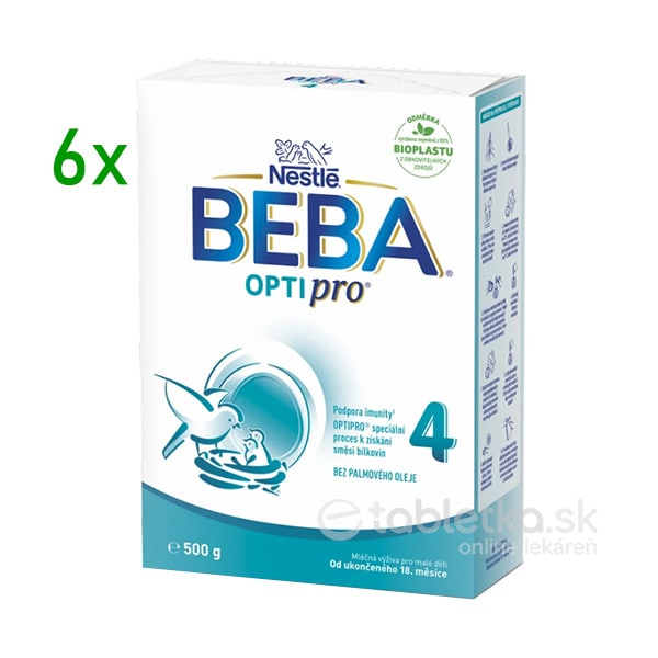 E-shop BEBA OPTIPRO 4 mliečna výživa 6x500g