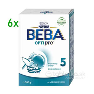 BEBA OPTIPRO 5 mliečna výživa 6x500g