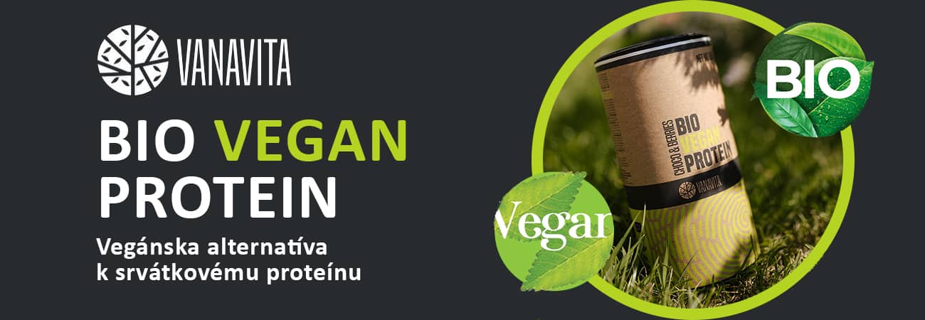 BIO Vegan Proteín VanaVita pre vegánov
