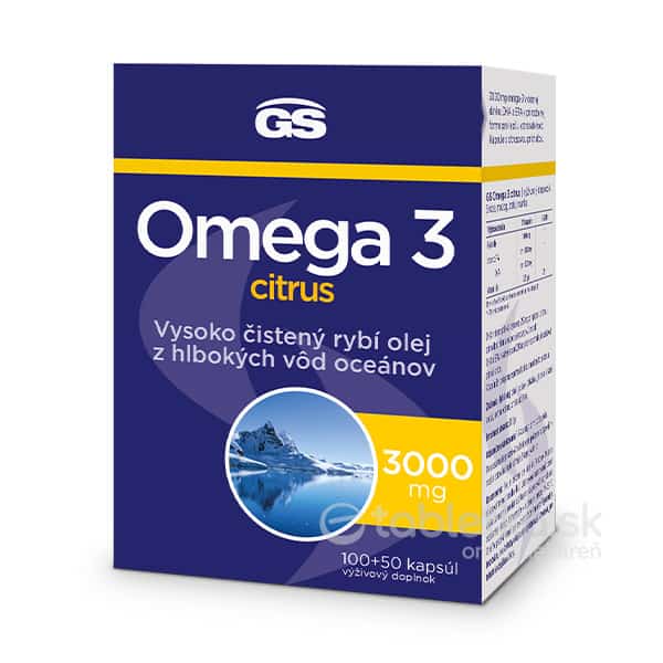 GS Omega 3 Citrus 100+50cps