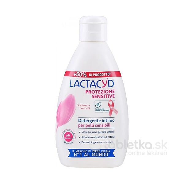 LACTACYD Sensitive na intímnu hygienu 300ml