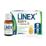 LINEX baby kvapky + vitamín D3, 8ml