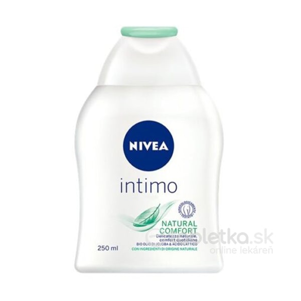 E-shop NIVEA Intimo Natural Comfort emulzia na intímnu hygienu 250ml