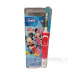 Oral-B detská elektrická zubná kefka Kids Minnie (3+) + 4 nálepky