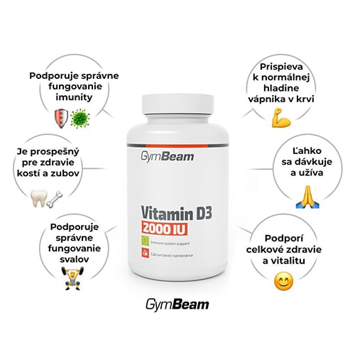 Prevencia nedostatku vitamínu D doplnkom výživy prináša viaceré výhody
