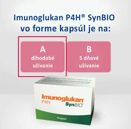 Doplnok Imunoglukan P4H SynBIO je aj na dlhodobé užívanie