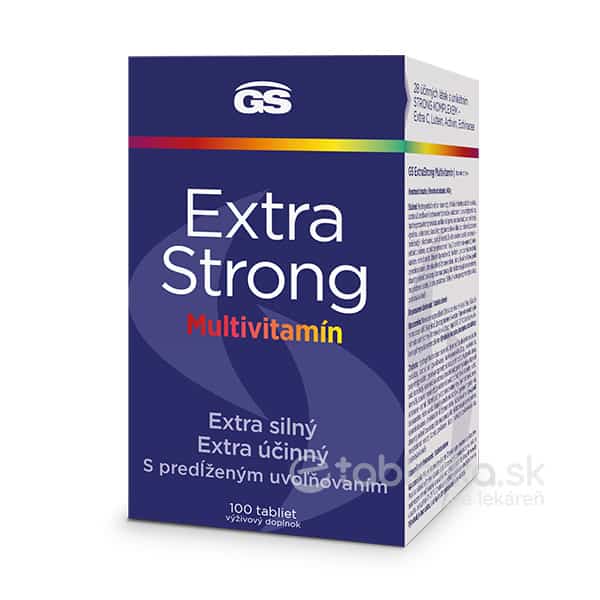 E-shop GS Extra Strong Multivitamín 100 tabliet