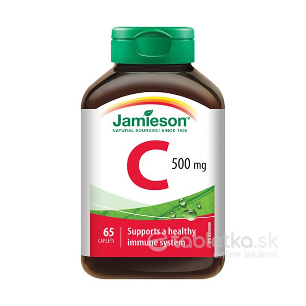 E-shop Jamieson Vitamín C 500mg 65 tabliet