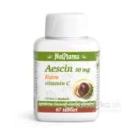 MedPharma Aescin 30mg Extra vitamín C 67tbl