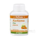 MedPharma Kurkuma Plus piperín 67cps