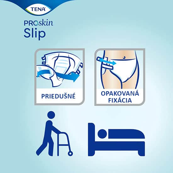 TENA Slip Plus nohavičky - optimálna priedušnosť, pohodlie a silná ochrana