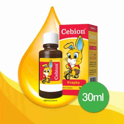 Výhody prípravku Cebion - objem, tekutá forma a ľahké dávkovanie