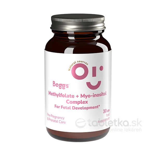 Beggs Mathylfolate + Myo-inositol Complex 30cps