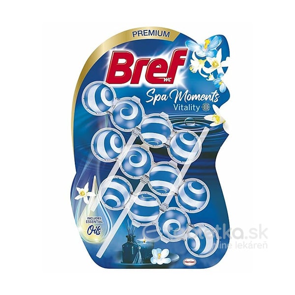 E-shop Bref Spa Moments Vitality tuhý WC blok 3x50g
