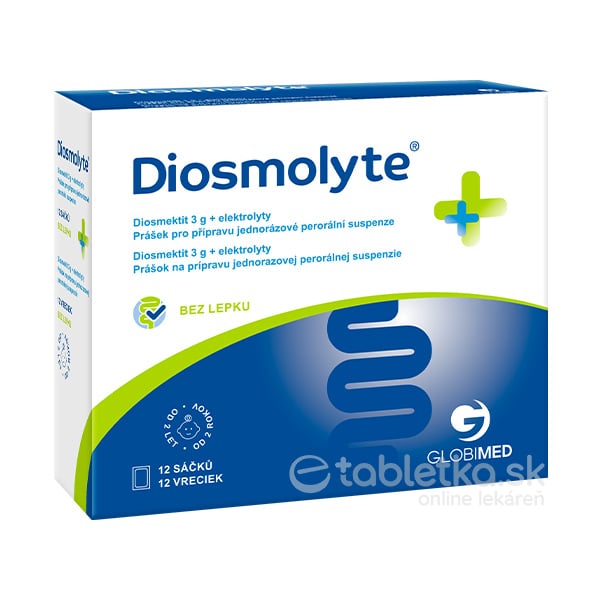 E-shop Diosmolyte prášok na perorálnu suspenziu 12 vreciek