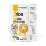 EDENPharma Déčko 4000 I.U. 100+20 kapsúl