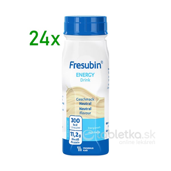 E-shop Fresubin Energy DRINK príchuť neutrálna 24x200ml