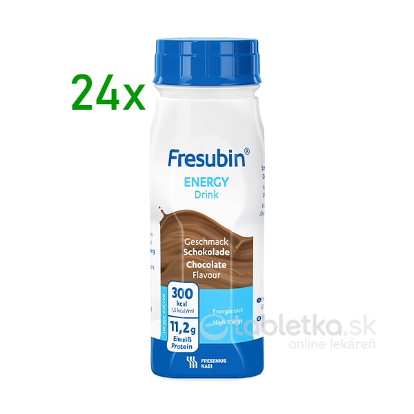 E-shop Fresubin Energy DRINK príchuť čokoládová 24x200ml