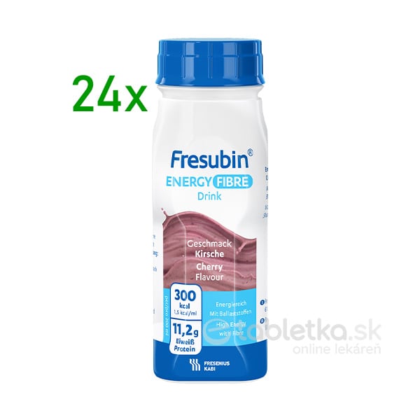 E-shop Fresubin Energy Fibre DRINK príchuť višňová 24x200ml