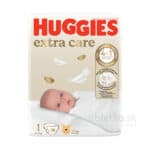 HUGGIES Extra Care 1 plienky 2-5kg 26ks