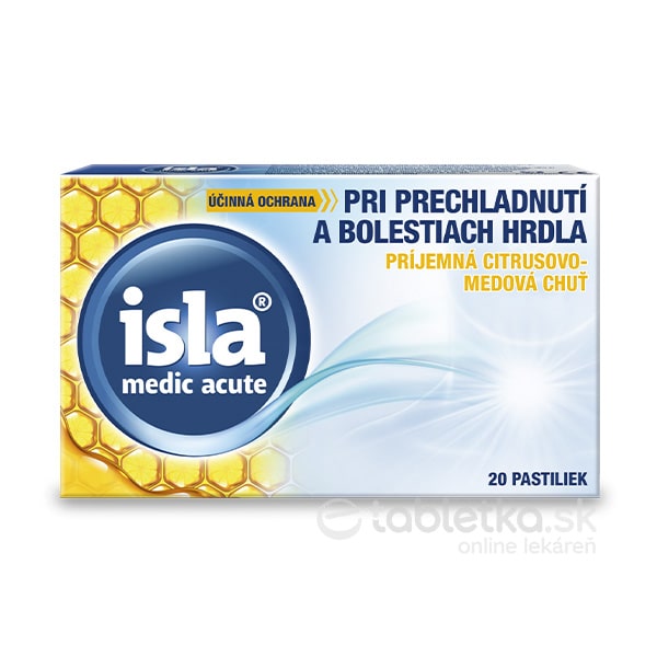 E-shop Isla Medic Acute citrus-med 20 pastiliek