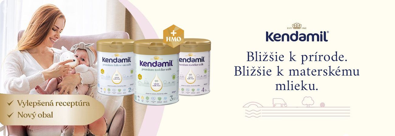 Kendamil - mlieka zo základného prémiového radu Kendamil Premium blízke materskému mlieku