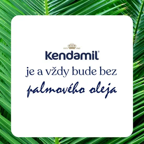 Kendamil receptúry bez palmového oleja