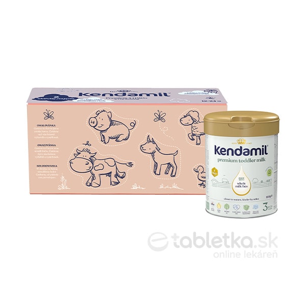 E-shop Kendamil Premium 3 HMO+, mliečna výživa 12-24m 3x800g