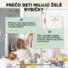 Möller´s Omega-3 Želé rybičky s príchuťou Cola milujú aj deti