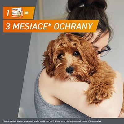 1 tableta Frontpro 28 mg - 3 mesiace ochrany