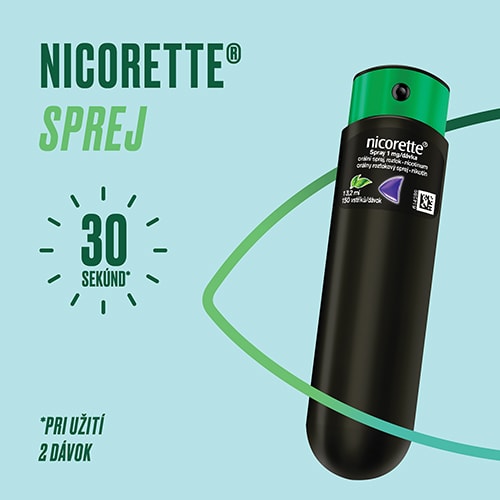 Aké výhody ponúka Nicorette Spray?