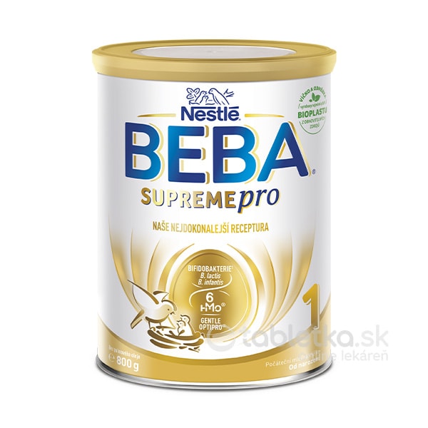 E-shop BEBA SUPREME pro 6HM-O, 1 následná mliečna výživa od narodenia 800g