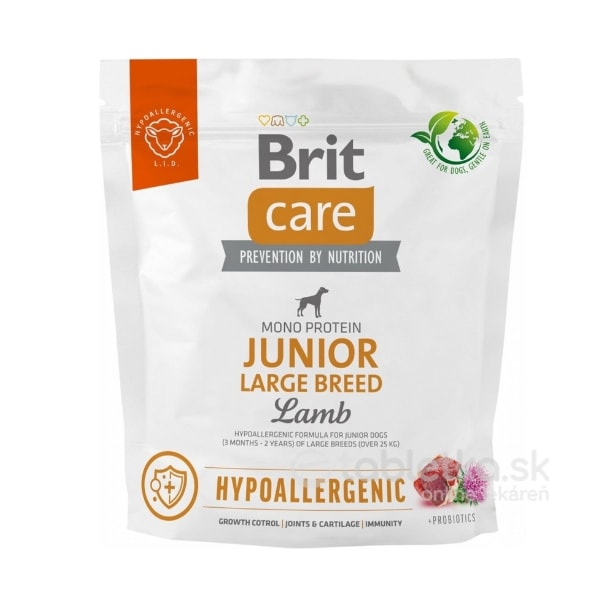 Brit Care Dog Hypoallergenic Junior Large Breed 1kg